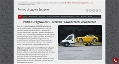 Desktop Screenshot of pomoc-drogowa-szczecin.pl