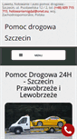 Mobile Screenshot of pomoc-drogowa-szczecin.pl